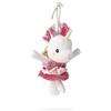 LILLIPUTIENS - Lena l'Unicorno sonaglio Vibrante per Bambini - Giocattoli per Passeggino, seggiolino Auto e Box, Regalo per Bambini - da 6 Mesi