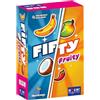 HUCH!, Fifty Fruity, gioco di famiglia con divertente meccanismo bluff, gioco di carte con semplici regole, ideale per viaggiare, per 2-6 giocatori dagli 8 anni in su