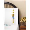 Design Works Tobin Design Works Crafts Set di 2 federe per ricamo, motivo floreale, varie