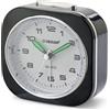 Velamp Sveglia da Comodino, Sveglia Analogica al Quarzo Silenziosa con Luce Senza Ticchettio, Semplice Orologio da Tavolo con funzione Snooze,Adatto per Camere da Letto, scrivanie, viaggi...