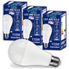 V-TAC 3x Lampadine LED A65 da 17W - [ SUPER LUMINOSE - CREE LED ] - 1710 Lumen - Attacco E27 - Lampadine Nuova Generazione - Equivalenti a 110W - Box da 3 - Luce Bianca Calda 3000K