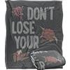 LOGOVISION Labyrinth Don'T Lose Your Head Coperta super morbida al tatto setoso - 152 x 127 cm
