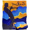 LOGOVISION Miles Davis Miles Davis Sunset Coperta super morbida al tatto setoso - 152 x 127 cm