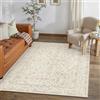 PureCozy Tappeto Salotto Marrone 90x150cm Camera da Letto Antiscivolo Lavabile Tappeti Sala Cameretta Soggiorno Ufficio Carpet Pelo Corto Morbido Rug