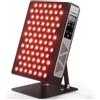 FliKEZE Lampada per Terapia a Luce Rossa 78 LED, 2 Chip (660nm, 850nm), Lampada a Infrarossi con Timer, NIR, Supporto Regolabile 180° per Casa e Sport