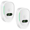 ZaejjaeY Purificatore d'Aria Plug-In per Casa e Camera, Mini Ionizzatore a Ioni Negativi, Riduzione Odori di Fumo/Animali/Scarpe Luftreiniger für Zuhause & Schlafzimmer Plug-In Mini-Ionisator (2)
