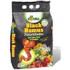 AL.FE Alfe Black Humus di lombrico Biologico per orto,fiori e giardino 5 litri
