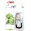 Ma-Fra MAFRA, Deo Cube Apple, Profumatore per Auto, Fragranza alla Mela Verde, Rinfresca Abitacolo e Piccoli Ambienti, Design Elegante a Forma di Cubo e Tappo in Legno, Profumazione a Lunga Durata, 5ml