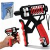 Rkixlix Hand Grip 5-165kg Allenatore di Forza della Presa Regolabile Hand Grip per Allenamento Avambraccio Hand Trainer Avambracci Attrezzi Handgripper Ergonomico Compatto per Casa, Ufficio, Palestra
