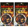 LAZER LINE 2 pezzi per pesca a mosca misura 3 X / 2,7 m / 4,6 kg - Sali per mosche pesca - Corda da pesca - Lenza da pesca - Nodo Tapered Fly Leader - Accessori da pesca - Set sportivo - Accessori da