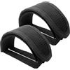 EKKONG Cinghie per Pedale della Bicicletta,Cinghie del Pedale del Piede,Ciclismo Antiscivolo Pedale Punta Clip per Pedali Bici Fixed Gear Bike Cyclette (Nero 2)