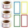 Daleweo 750 Pezzi Bollini Adesivi Colorati, Etichette Spezie, Rotolo Etichette Adesive, per Marmellata, Barattoli di Spezie