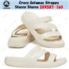 Crocs Getaway Strappy Stucco Stucco 209587-160 taglia unisex