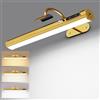 Yinglap Lampada da parete ricaricabile con Sensore di Movimento, Luce specchio bagno senza fili con telecomando e calamita, applique LED batteria senza fili per quadro, muro, trucco, specchio bagno