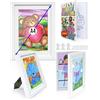 THE FRENCH WAY KidGallery Cornici Porta Disegni Bambini - 2 Cornici per Disegni Bambini Apribili A4 Bianche - Libro da Colorare Incluso - Archiviazione Pratica - Regalo Creativo per una Decorazione Personalizzata