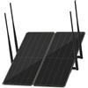 LIFEMOI Ripetitore ripetitore WiFi da 30W per esterni,Dual Band,5,8G/2,4G,copertura 300m, 1200 Mbps,batteria 111Wh,IP65,supporta 100 dispositivi,per cortile,fattoria, ufficio,uso commerciale