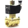 BACOENG DC 12V 1/2 Elettrico elettrovalvola Ottone Solenoid Valve per Acqua Aria Olio NA