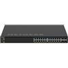 Netgear Switch Gigabit Ethernet Gestito L3 24 Porte PoE 1U Nero