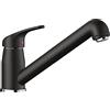 BLANCO 526153 DARAS-S Miscelatore da Cucina, Nero, Alta Pressione