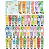 LFENYIGI Set regalo di 40 creme per le mani da donna, mini crema idratante per mani secche e screpolate, lozione per le mani da viaggio, set regalo per Natale, festa della mamma, San Valentino (800 ml)