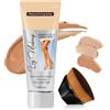 SHOPPGO Fondotinta Gambe Waterproof 100ml, Fondotinta Corpo Waterproof, Crema Colorata gambe Include Pennello Fondotinta, Correttore a Lunga Tenuta (03)