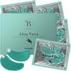 BLOOMORA Patch Occhi, Maschera Occhi con Aloe Vera, Collagene e Acido Ialuronico, Patch Occhiaie e Borse, Maschera Occhiaie, Eye Mask per l'idratazione (30 paia)