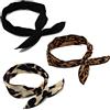 VBNZBK 3 Pezzi Fasce per Capelli da Donna Regolabili con Filo di Ferro Vintage Fascia Stampato per Capelli Fascia di Torsione Retrò per Capelli per Donne e Ragazze, Festa della Mamma