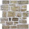 COMSTICKC Pannelli Adesivi per Pietra 3D, 10 Pezzi 30x30cm, Mattoni 3D Adesivi Murali, PVC Pannello Finta Pietra per Decorativi Pareti Interne Cucina, Bagno, Soggiorno, Impermeabile