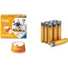 Ravensburger tiptoi Altoparlante per Giochi Active, & Batterie AAA Alcaline Amazon Basics 12 pz, 10 anni