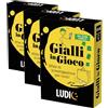 Ludic - Gialli In Gioco Tre Crime Stories -Sfide di Investigazione per tutti! - Gioco Di Società Formato Viaggio Per 1+Giocatori | IT54129 (Confezione da 3)