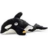 Steiff 067525 Ozzie Orca - 37 cm - Peluche - Nero/Bianco