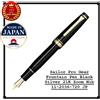 Marinaio Penna stilografica Sailor Pro Gear nero argento 21K Zoom pennino 11-2036-720 JP