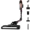 Rowenta X-Pert 6.80 Animal Flex, Aspirapolvere Senza Fili Potente con Spazzola Multifunzione con Luci LED, Kit per Animali, Display, Autonomia Fino a 60 Min, 100 W, Colore Burgundy, RH6493