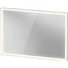 Duravit L-Cube Miroirs avec éclairage, angulaires, 1000x700x67mm, blanc aluminium mat, LC7382018180100, LC7382018180100