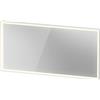 Duravit L-Cube Miroirs avec éclairage, angulaires, 1400x700x67mm, blanc aluminium mat, LC7384018180100, LC7384018180100