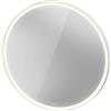 Duravit L-Cube Miroirs avec éclairage, rond, LED 24W, 900x900x67mm, blanc aluminium mat, LC7376018180100, LC7376018180100