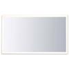 Duravit L-Cube Miroirs avec éclairage, angulaires, 1200x700x67mm, blanc aluminium mat, LC7383018180100, LC7383018180100