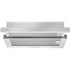 Candy CBT6RIG, cappa aspirante 60 cm, 2 livelli di potenza, 319 m3/h, valvola antiretorno, filtri in alluminio antigrasso e filtri al carbonio inclusi, illuminazione a LED, 63DB, inox