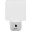 Otio - Lampada Notturna Crepuscolare Automatica - Funzionamento Automatico Si Accende Di Notte Si Spegne Di Giorno - Intensità Luminosa Morbida - Senza Lampadina Da Cambiare - Bianco