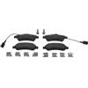 FERODO Kit pastiglie freni Posteriore con segnalatore acustico usura con accessori FVR4910 Compatibilità con PEUGEOT BOXER Furgonato, FIAT Ducato Van 250, 290 Ducato Camion pianale/Telaio 250, 290