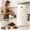 OHAANYY Macinacaffè elettrico e spezie con lama in acciaio inossidabile 304: per chicchi di caffè, spezie, erbe aromatiche, noci, cereali（verde）