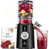 LINKChef Estrattore di succo per frutta e verdura, apertura 115 mm, 1,2 L, 200 W, slow juicer machine per frutta e verdura intere, senza BPA, facile da smontare e pulire, ricette incluse