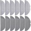 LOOHAOC 12 Panni in Microfibra per Mocio Compatibile con Roborock S7/S7+/S7 MaxV/S7 MaxV Plus/S7 MaxV Ultra/S8/S8+ - Riutilizzabili e Lavabili
