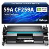 Halloya Toner 59A con Chip Compatibile per HP 59A CF259A 59X CF259X per Laserjet Pro MFP M428fdw M428dw M404dn M404dw M404n M428fdn M428 M404 M406 M430 M304a (1 Nero)
