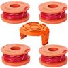 BaolijinMM Bobina di filo per decespugliatore Worx WG163 WG180 WG175 WG150 WG160, bobina per decespugliatore per tosaerba, con 1 copertura WA0010