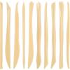 AOZUO 10PCS mirette per Argilla, Strumenti per la Scultura in Argilla a Doppia estremità Strumenti per la modellazione di Argilla polimerica in plastica Strumenti per l'intaglio di Ceramica