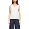 Comma Top da Donna 2180170 (Confezione da 1), Bianco, 44