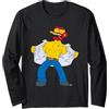 The Simpsons Il giardiniere dei Simpson Willie si strappa la maglietta Maglia a Manica
