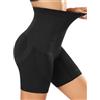 Nadeer Guaina Contenitiva Donna Vita Alta Mutande Contenitive Pancia Piatta Intimo Modellante Senza Cuciture Figura Formante Shapewear Post Parto(Beige,XL)