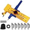 Nizirioo Diametro Regolabile Taglierina Circolare: Taglierina Circolare di Precisione, 1-15cm Compass Circle Cutterper il Taglio della Pelle in Cartone di Carta Taglierino A Compasso
